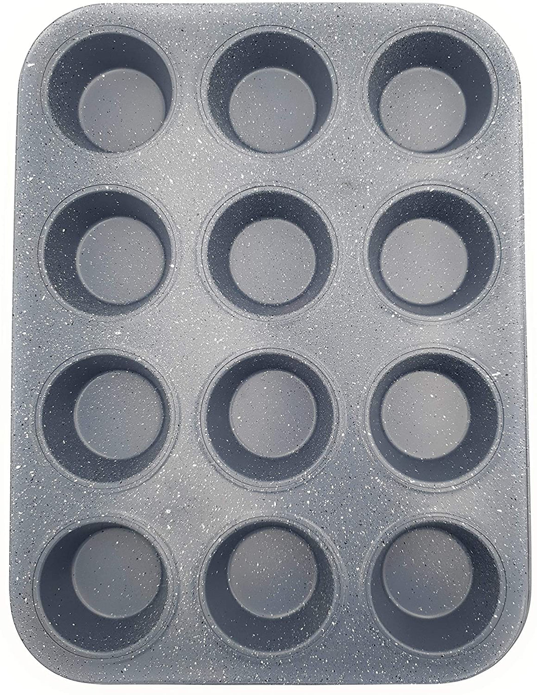 12 Cup Muffin Tray Non-Stick | Muffin Tray to Make Cupcakes, Yorkshire Pudding and Baking.