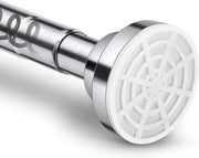 Tension Curtain Rod 40-60cm Extendable – No Drill, Rust-Proof, Silver