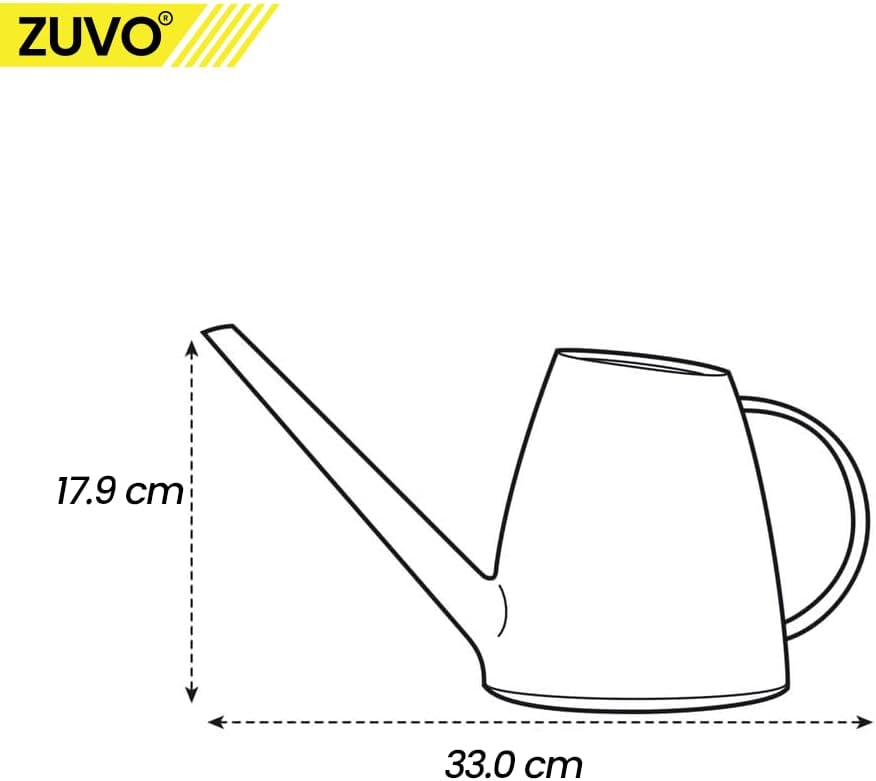 Zuvo Indoor Watering Can 1.8L Green Mini Watering Can for House Plants