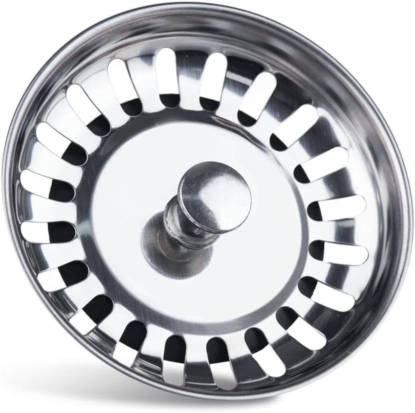 Zuvo Sink Plug Replacement 78mm – 304 Stainless Steel Rust Free Strainer