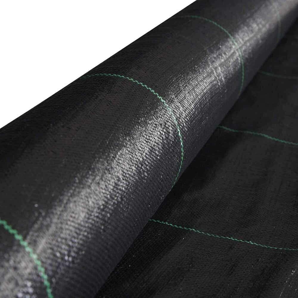 Zuvo Weed Control Membrane - 1M x 10M - Durable Garden Membrane to End Weed Growth - 100gsm - UV stabilised Weed Membrane Landscape Fabric for Gardens, Flower Beds, Any Outdoor Area