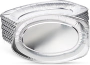 Zuvo Aluminium Serving Platters 20 Pack 35x23cm Oven & Freezer Safe