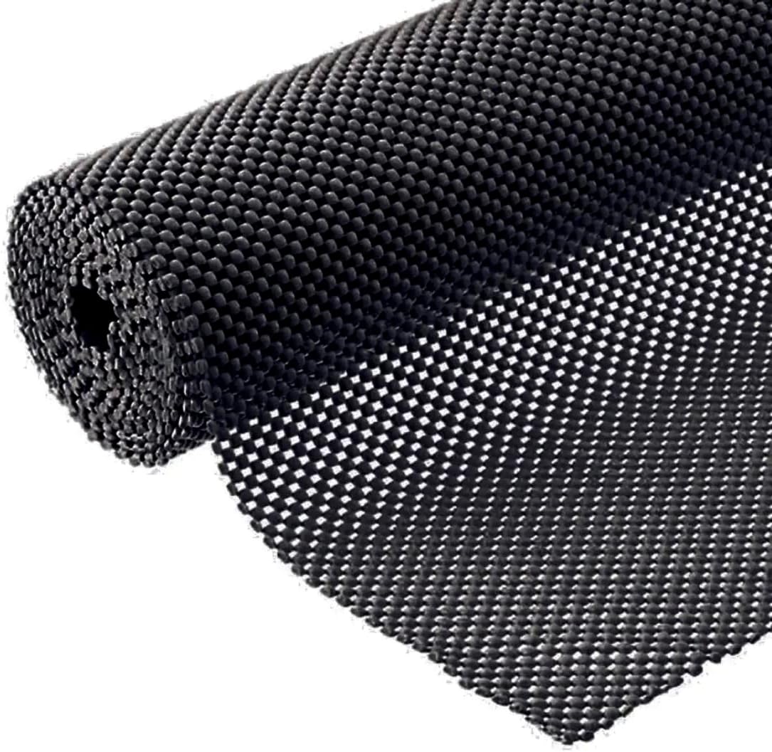 Zuvo Non Slip Mat 30x120cm Pack of 2 Rug Pad Gripper Anti Slip Black