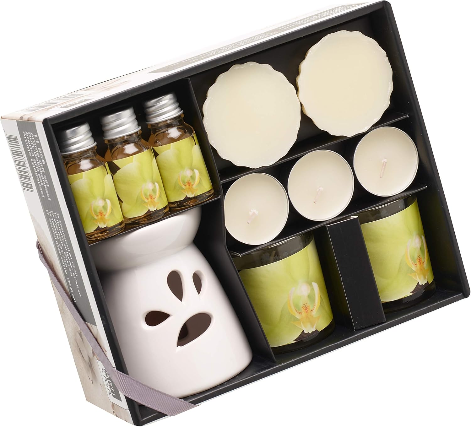 Zuvo Scented Candle Gift Set 11 Piece Vanilla Scent for All Special Occasions
