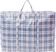 Zuvo Bundle of 6 Large and Extra Large Laundry Storage Bags With Zippers and Handles Bags For Moving Storage