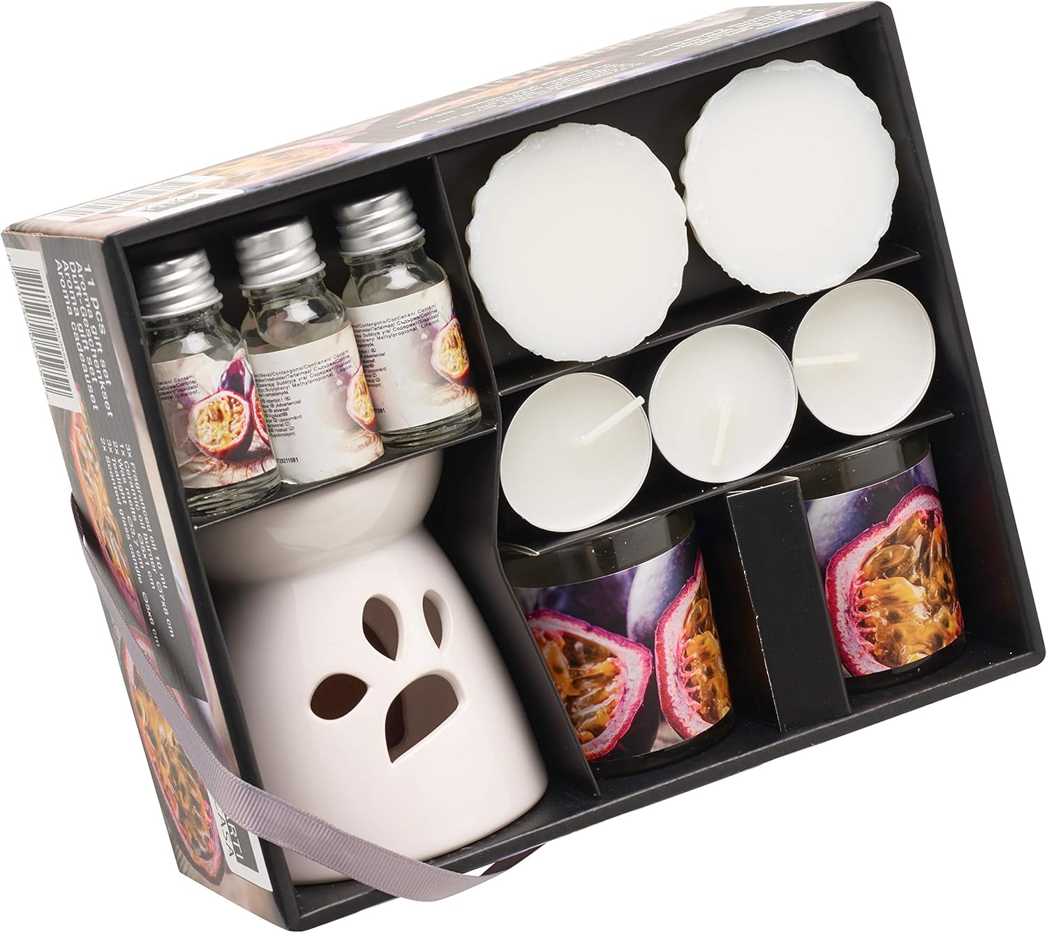 Zuvo Scented Candle Gift Set 11 Piece Passion Fruit Candles for Gifting