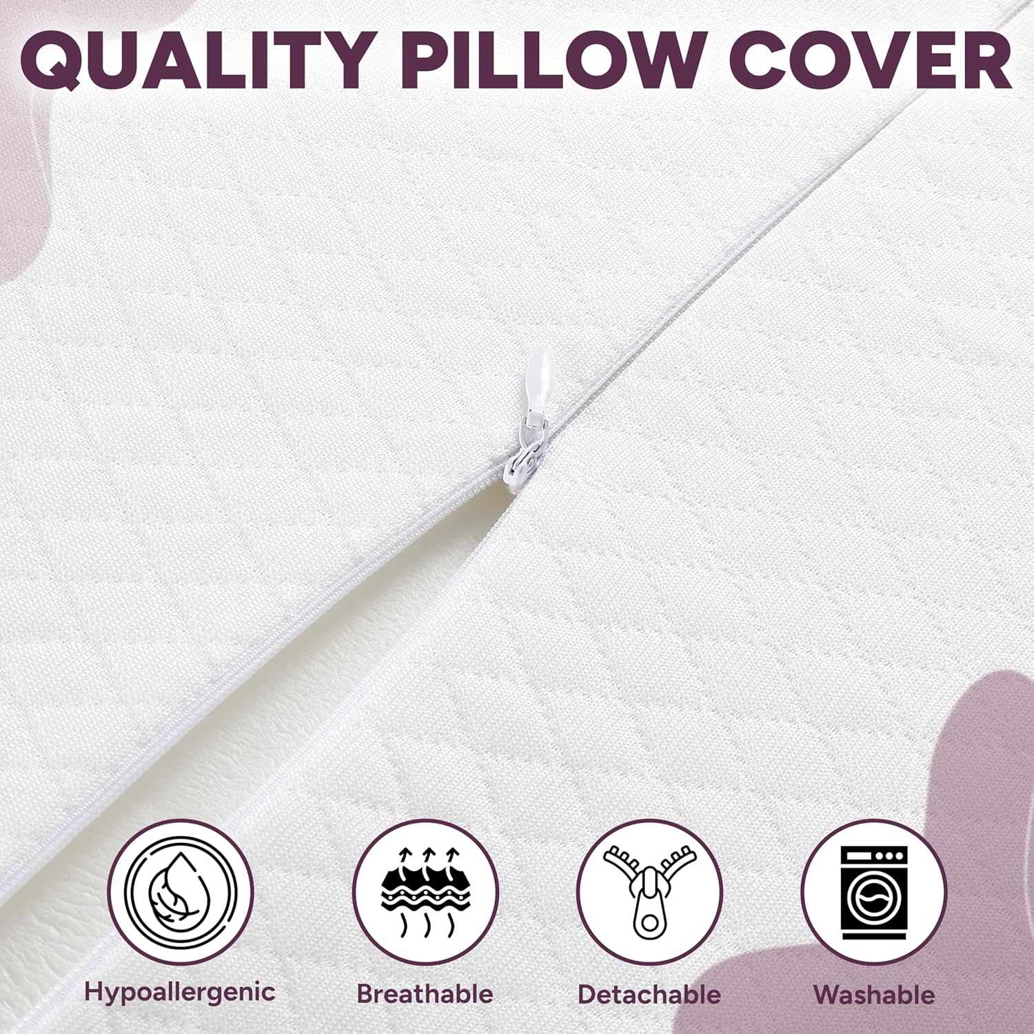 Memory Foam Contour Pillow for Neck & Shoulder Support Orthopaedic Design for Comfort Includes Free Sleep Eye Mask