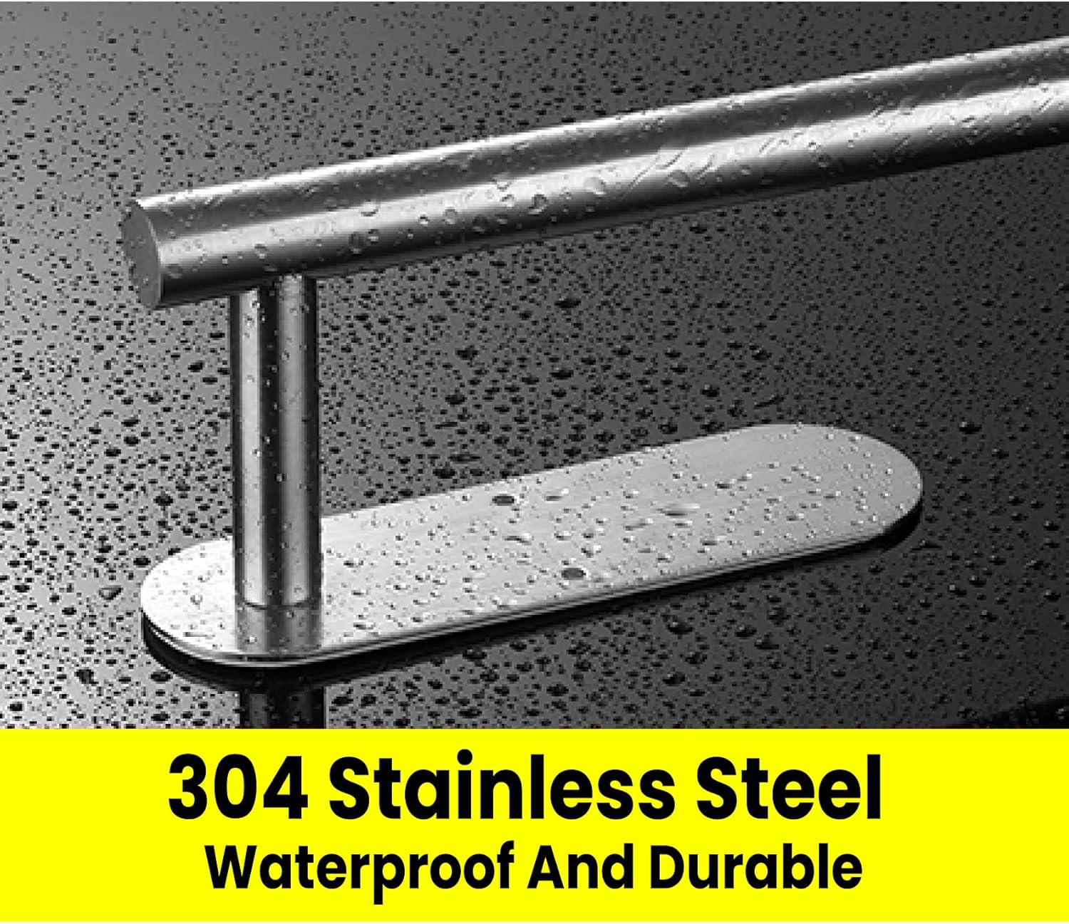 Zuvo Under Cabinet Kitchen Roll Holder – 30cm Stainless Steel Silver