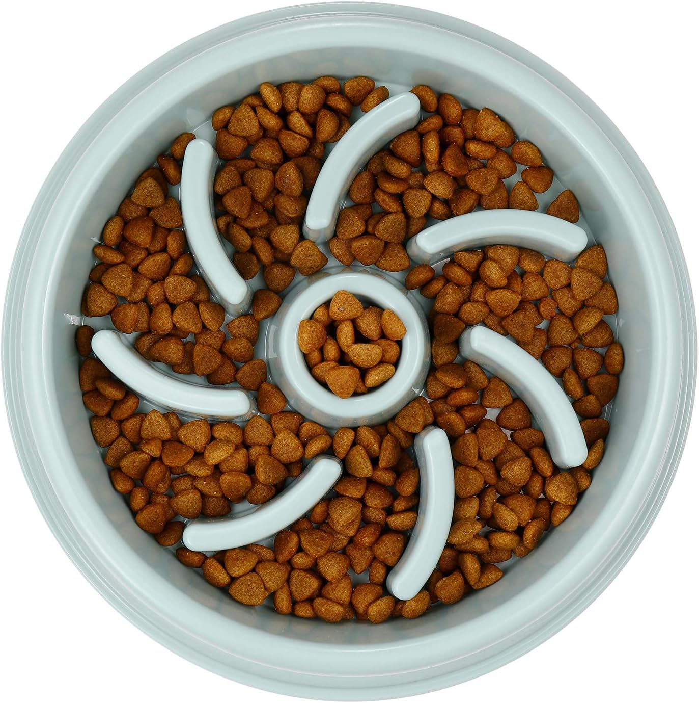 Zuvo Slow Feeder Dog Bowl, BPA-Free Healthy Eating Bowl, 250g Capacity