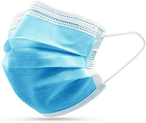 Blue Disposable Non Medical Face Mask Pack of 50