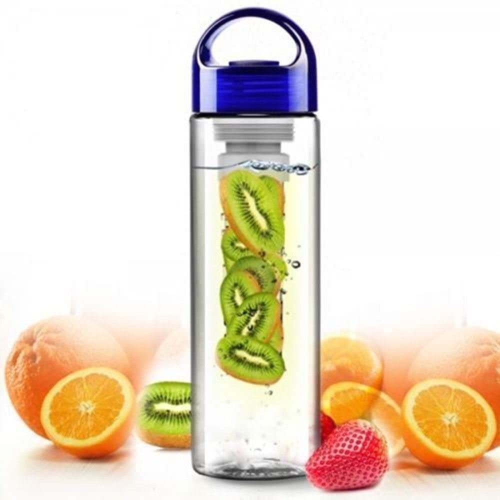 Zuvo Fruit Infuser Drinking Water Bottle 800 ML For Gym,Sport,Office, Work and School