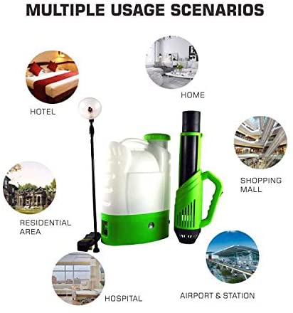 Zuvo Wireless Ulv Fogger And Sanitising Machine Portable Wireless Disinfectant Spray Machine