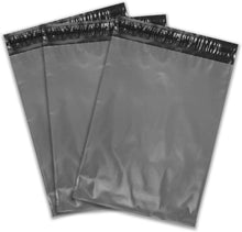 Load image into Gallery viewer, 14x21 Inch Plastic Mailing Postal Bags with Self Sealing Strip (Pack of 100) Grey
