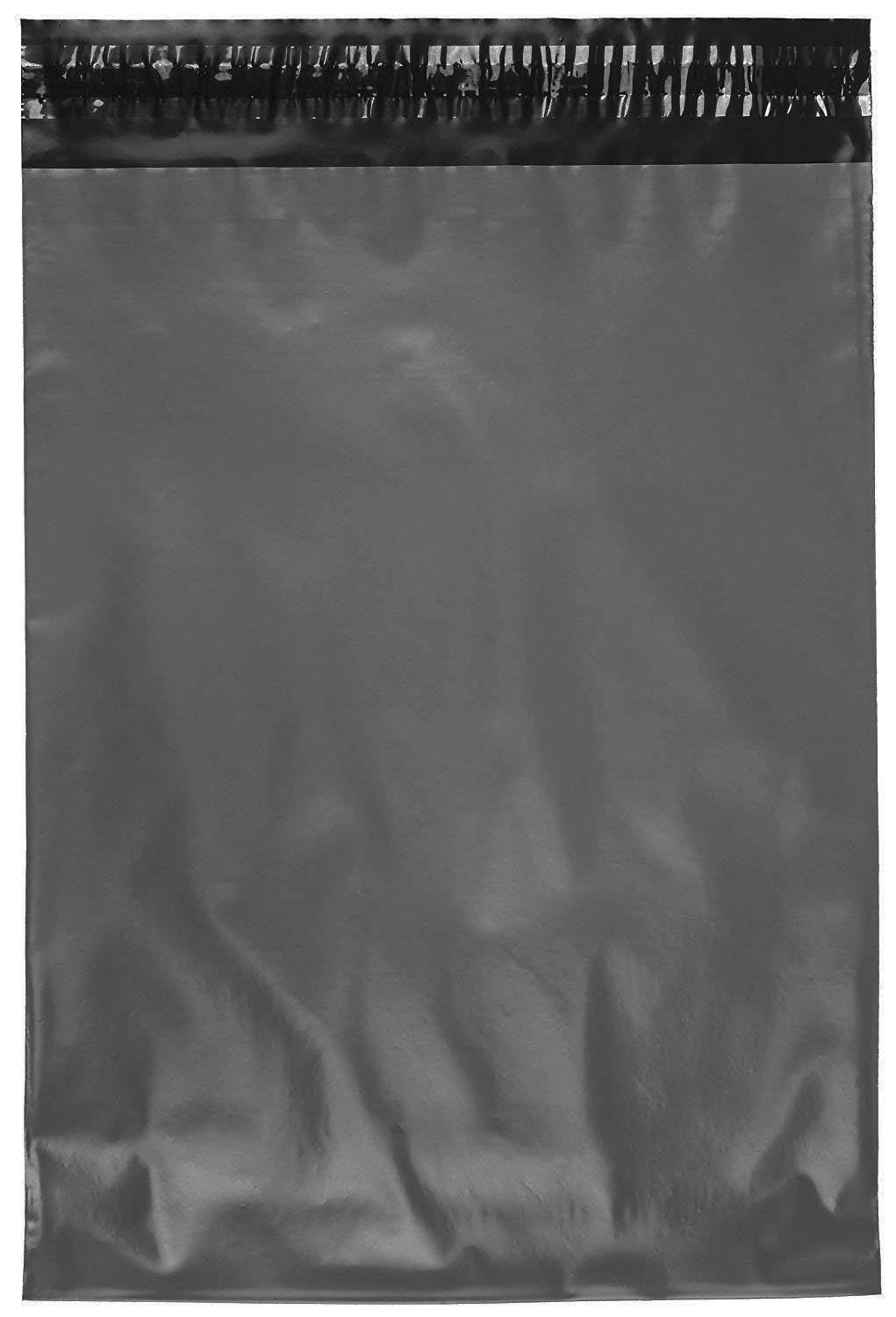 100 Grey mailing and postal bags Extra Strong plastic polythene (10 x 14)