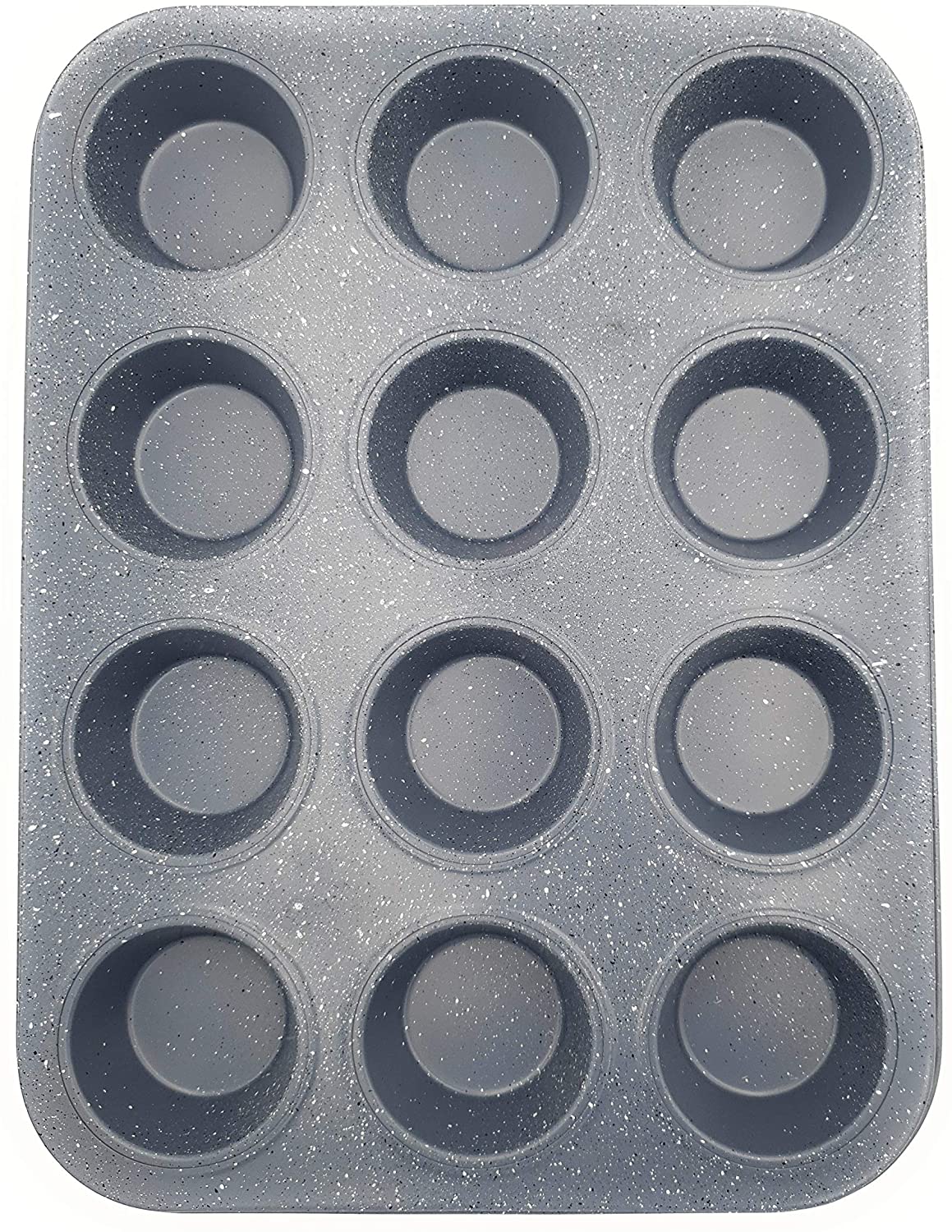 12 Cup Muffin Tray Non-Stick | Muffin Tray to Make Cupcakes, Yorkshire Pudding and Baking.