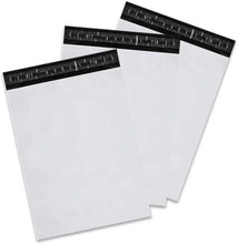 Load image into Gallery viewer, 6x9 Inch Plastic Mailing Postal Bags with Self Sealing Strip (Pack of 100, White)
