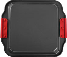 Load image into Gallery viewer, Baking Cake Tray with Silicone Handle
