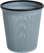 Load image into Gallery viewer, Zuvo Waste Paper Bin and Trash Bin In Plastic - Rattan Style With a Contemporary Look
