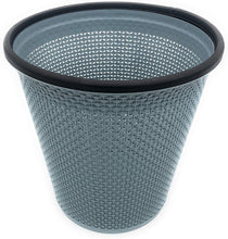 Load image into Gallery viewer, Zuvo Waste Paper Bin and Trash Bin In Plastic - Rattan Style With a Contemporary Look
